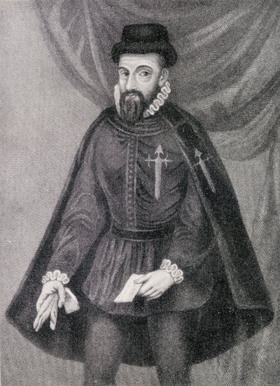Francisco Pizarro illustration from 